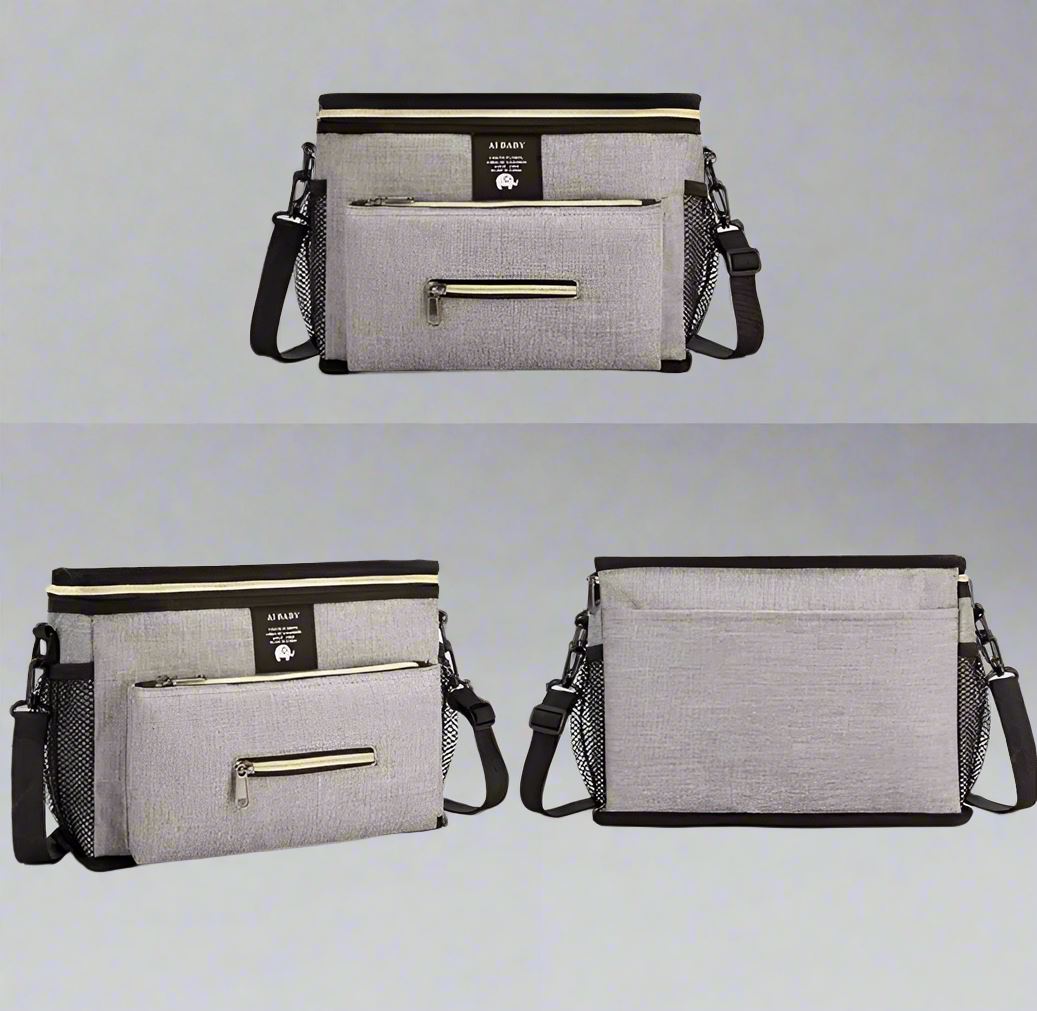 Sac à Langer - BabyTravel™ - Gris - Bébé Voyage ALM